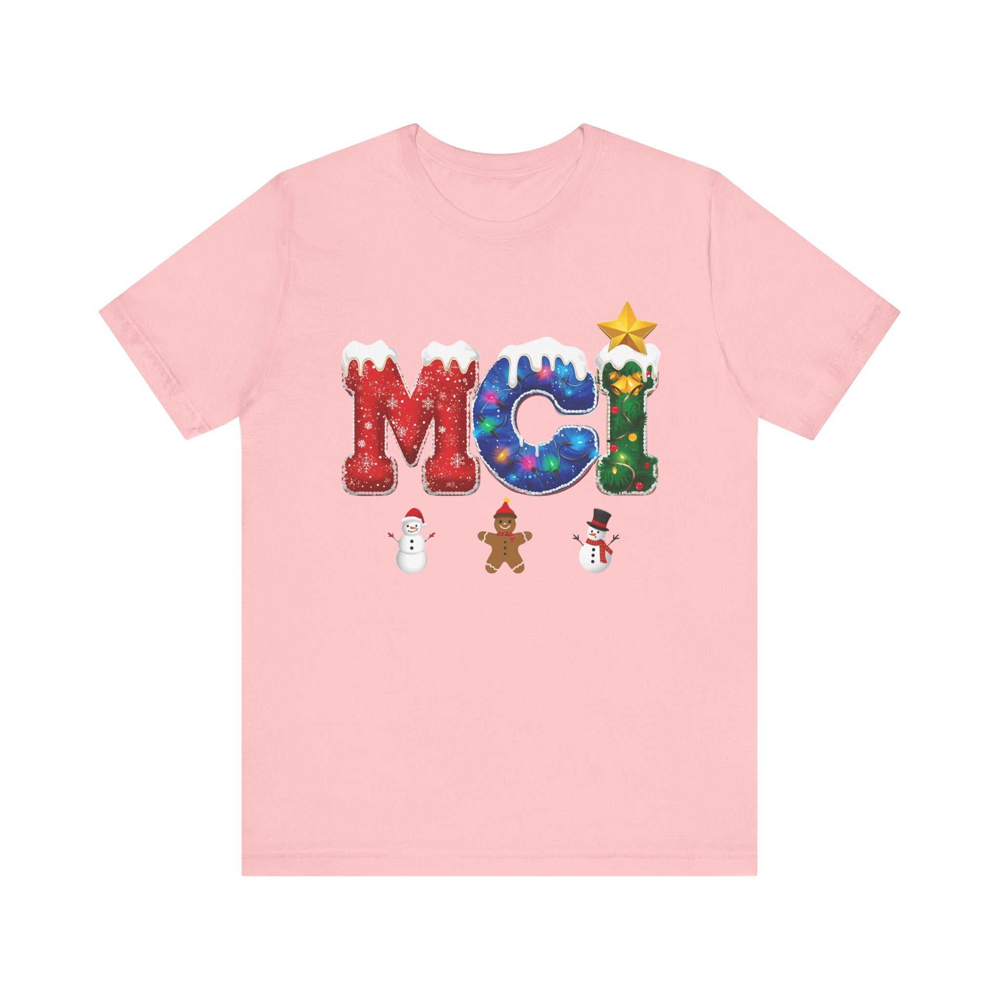 MCI Christmas Shirt – Kansas City Airport Holiday Lights Tee | Festive Travel Gift | Bella Canvas 3001