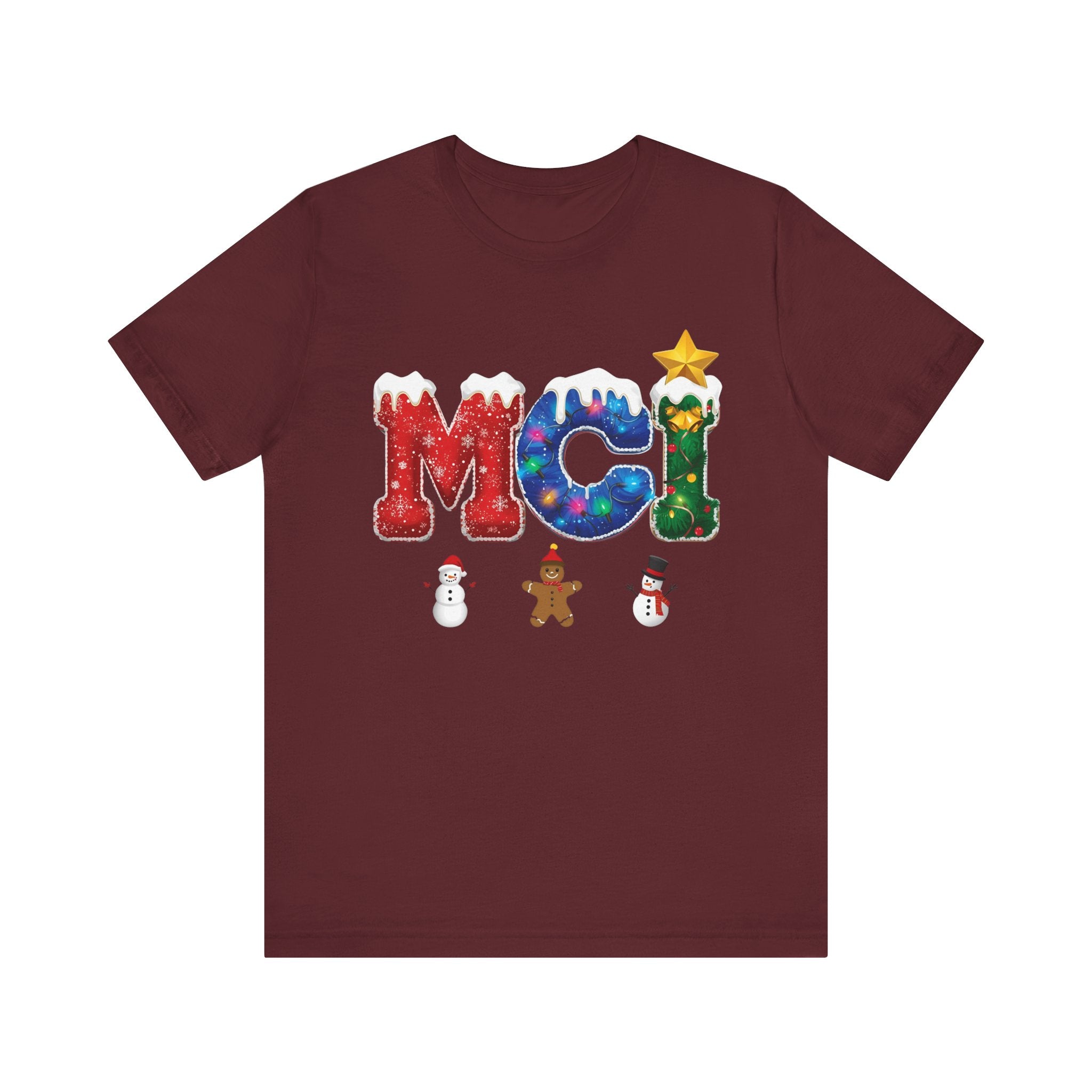 MCI Christmas Shirt – Kansas City Airport Holiday Lights Tee | Festive Travel Gift | Bella Canvas 3001