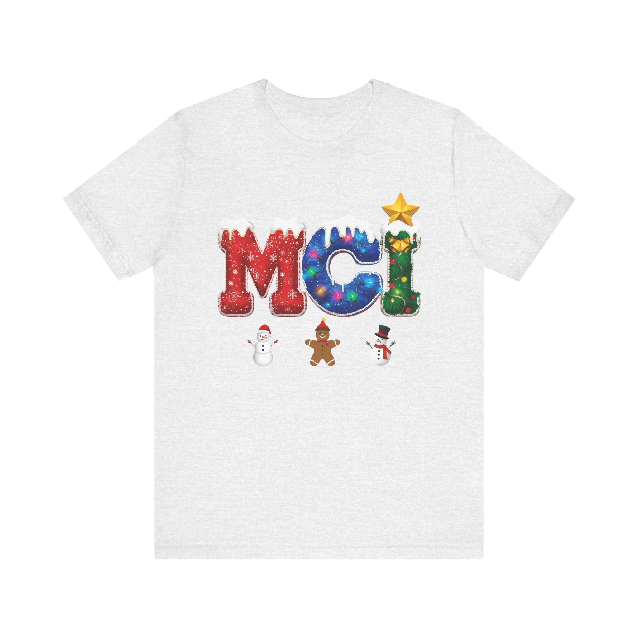 MCI Christmas Shirt – Kansas City Airport Holiday Lights Tee | Festive Travel Gift | Bella Canvas 3001
